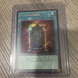Illusion Gate Collector's Rare 1st Edition Pack Fresh Yu-Gi-Oh Card Nm - Image 1