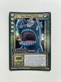 One Piece CCG The Island Whale Laboon CH-076 Laboon 400 Power Card Rare - Image 1