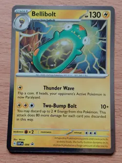 Pokemon Trading Card Game TCG Bellibolt SVP Black Star Promo SVP094 2024 Cosmos - Image 1