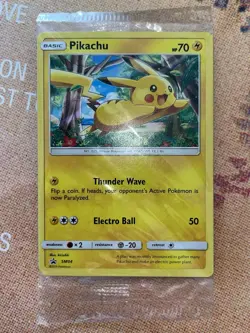 Pokemon TCG Pikachu SM04 Sun & Moon Promo Card 70 HP - Image 3