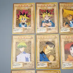 Yu-Gi-Oh BANDAI Yugi Kaiba Joey 8cards Character Complete M-NM Japanese q552 - Image 2
