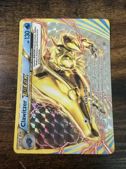 Pokemon Clawitzer BREAK 35/114 Steam Siege LP-MP - Image 1