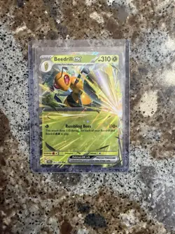 Beedrill ex 003/086 Double Rare Pokemon Chaos Rising ME04 NM - Image 1