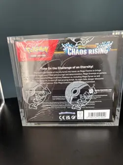 Pokemon Chaos Rising Pokemon Center ETB x1 - Booster Box & Bundle - Acrylic Case - Image 5