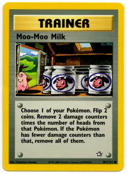 POKEMON - NEO GENESIS MOO-MOO MILK 101/111 LP - Image 1