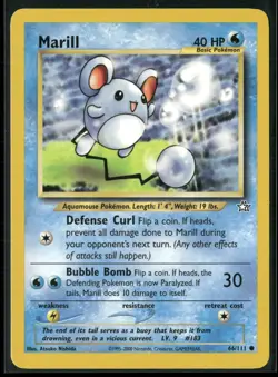 Pokemon - Marill 66/111 Neo Genesis LP - Image 1