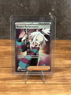 Pokemon TCG Roxie's Performance 112/086 Chaos Rising Full Art Holo - NM+ - Image 1