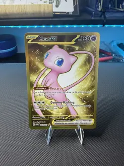 Pokemon Mew ex 205/165 Scarlet & Violet 151 Hyper Rare Holo NM - Image 1