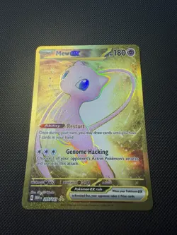 Pokemon Mew ex 205/165 Scarlet & Violet 151 Hyper Rare Holo NM - Image 2