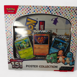 Scarlet & Violet 151 Poster Collection Box 3 Packs Sealed New Pokemon 820650853166 - Image 3