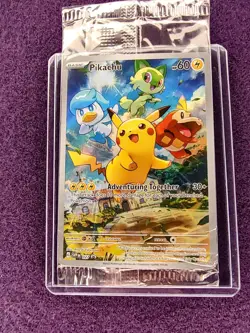 Pokemon Pikachu SVP 027 Paldea Evolved Black Star Promo Sealed 2023 - Image 1