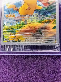 Pokemon Pikachu SVP 027 Paldea Evolved Black Star Promo Sealed 2023 - Image 3