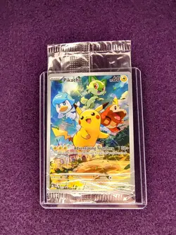 Pokemon Pikachu SVP 027 Paldea Evolved Black Star Promo Sealed 2023 - Image 4
