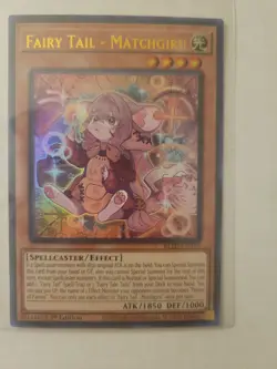 Fairy Tail - Matchgiru BLZD-EN016 Ultra Rare 1st Edition NM Yugioh - Image 1