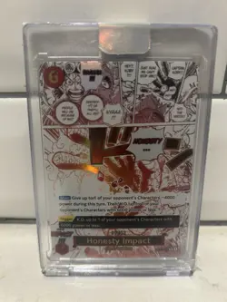 One Piece: Honesty Impact (Alternate Art) OP11-018 A Fist of Divine Speed Foil - Image 1