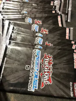 Yugioh 10x Speed Duel Tournament Pack 5 Booster OTS Pack Bundle - Image 1
