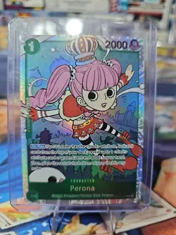 Perona OP12-034 Legacy of the Master Foil one piece card - Image 1