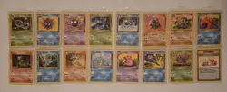 NM/LP Pokemon TCG Fossil Unlimited Complete Uncommon & Common 32 Card Set - Image 2