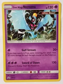 POKEMON DAWN WINGS NECROZMA HD HOLO CARD SM123 LP 2018 - Image 1