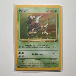 Wizards of the Coast Pinsir Jungle Holo Rare 60 HP Pokemon Card 9/64 1999 - Image 1
