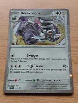 Pokemon Trading Card Game TCG Revavroom SVP 121 Black Star Promo 2024 - Image 1