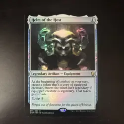 Helm of the Host - Dominaria - Magic the Gathering - MTG #238 - FOIL - Image 1