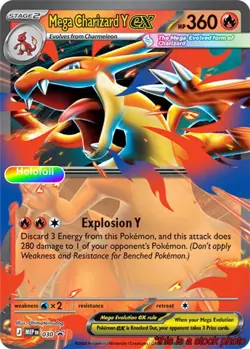 Mega Charizard Y ex - 030 [Pokemon MEP - 030] Holofoil - Image 1