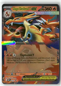 Mega Charizard Y ex - 030 [Pokemon MEP - 030] Holofoil - Image 2