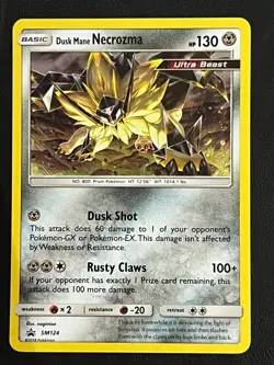 Pokemon Dusk Mane Necrozma Holo Promo SM124 - Image 1