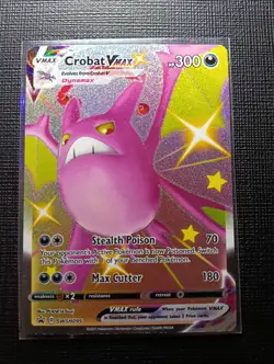 Pokemon TCG - Crobat VMAX SWSH099 - (Regular Sized) Black Star Promo - NM - Image 1