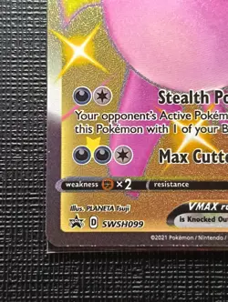 Pokemon TCG - Crobat VMAX SWSH099 - (Regular Sized) Black Star Promo - NM - Image 4