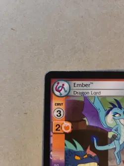 My Little Pony Collectible Card Game - Ember, Dragon Lord - SR #15 - Image 2