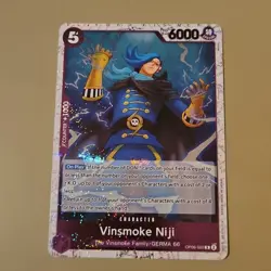 One Piece Vinsmoke Niji (OP06-065/239) OP06 Wings of the Captain JR Holo TCG CCG - Image 1