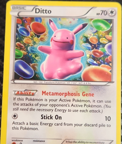 Pokemon Ditto XY40 XY Promo Holo 70 HP Basic Pokemon TCG Card English - Image 1