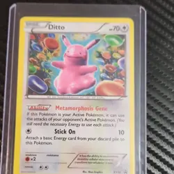 Pokemon Ditto XY40 XY Promo Holo 70 HP Basic Pokemon TCG Card English - Image 3
