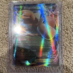 Pokemon TCG Dragonite EX Holo 74/111 Basic 180 HP Dragon Pokemon Card English - Image 1