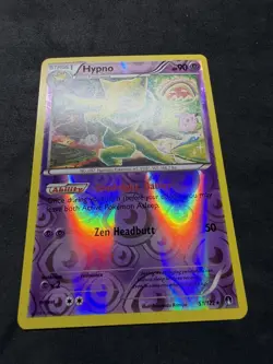 Pokemon Hypno TCG Breakpoint 51/122 Reverse Holo Rare Stage 1 HP90 Card - Image 2