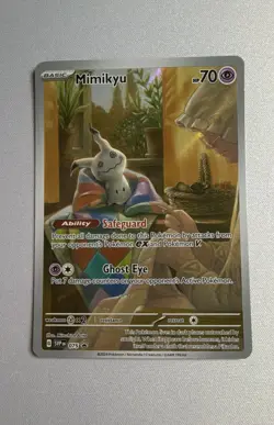 Pokemon Mimikyu 075 Sv: Scarlet & Violet Promo Cards Holo - Image 1
