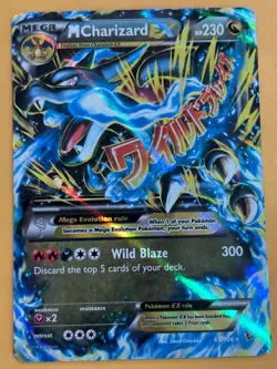 Pokemon M Charizard EX 69/106 Flashfire Ultra Rare Holo 230 HP Card - Image 1