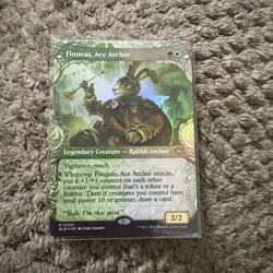 Finneas, Ace Archer (Showcase) Foil Bloomburrow BLM MTG - Image 2
