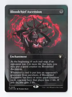 Bloodchief Ascension Borderless Regular Rare Magic the Gathering Card NM - Image 1