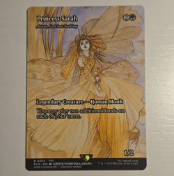Magic: The Gathering Princess Sarah 0015 Universes Beyond FF Rare Green Amano - Image 1