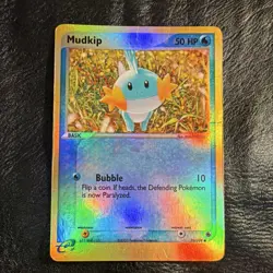 Mudkip 59/109 Ruby & Sapphire Reverse Holo 50 HP English Pokemon TCG - Image 3