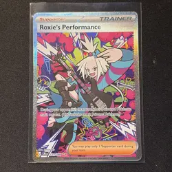 Roxie's Performance 121/086 Special Illustration Rare Pokemon Chaos Rising - Image 1