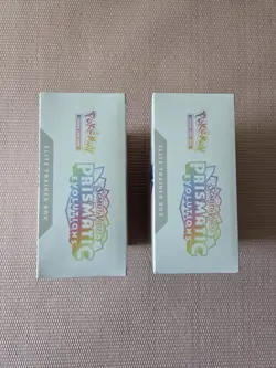Prismatic ETB Elite Trainer Box Pokemon TCG Sealed - LOT OF 2 (SHIPS ASAP) - Image 2