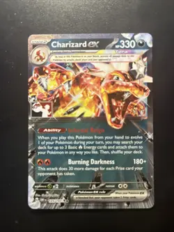 STAMPED Charizard ex 125/197 Promo Pack Pokemon Play! Prize Pack Series 4 NM / M - Image 1