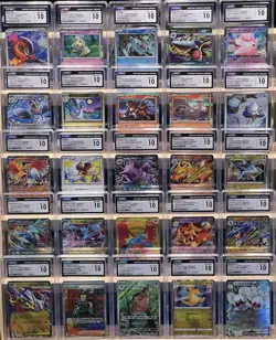 🔥📈🔥POKEMON TCG BUNDLE LOT OF 25 SLABS- All GRADED 10 GEM MINT BY CGC🔥📈🔥 - Image 2