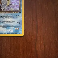 Dark Blastoise 3/82 Team Rocket Holo Rare Unlimited 70 HP English Pokemon TCG - Image 4