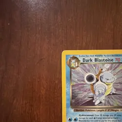 Dark Blastoise 3/82 Team Rocket Holo Rare Unlimited 70 HP English Pokemon TCG - Image 5