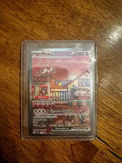Mew EX 053 Scarlet & Violet Promo Holo Pokemon TCG Card NM Condition - Image 1